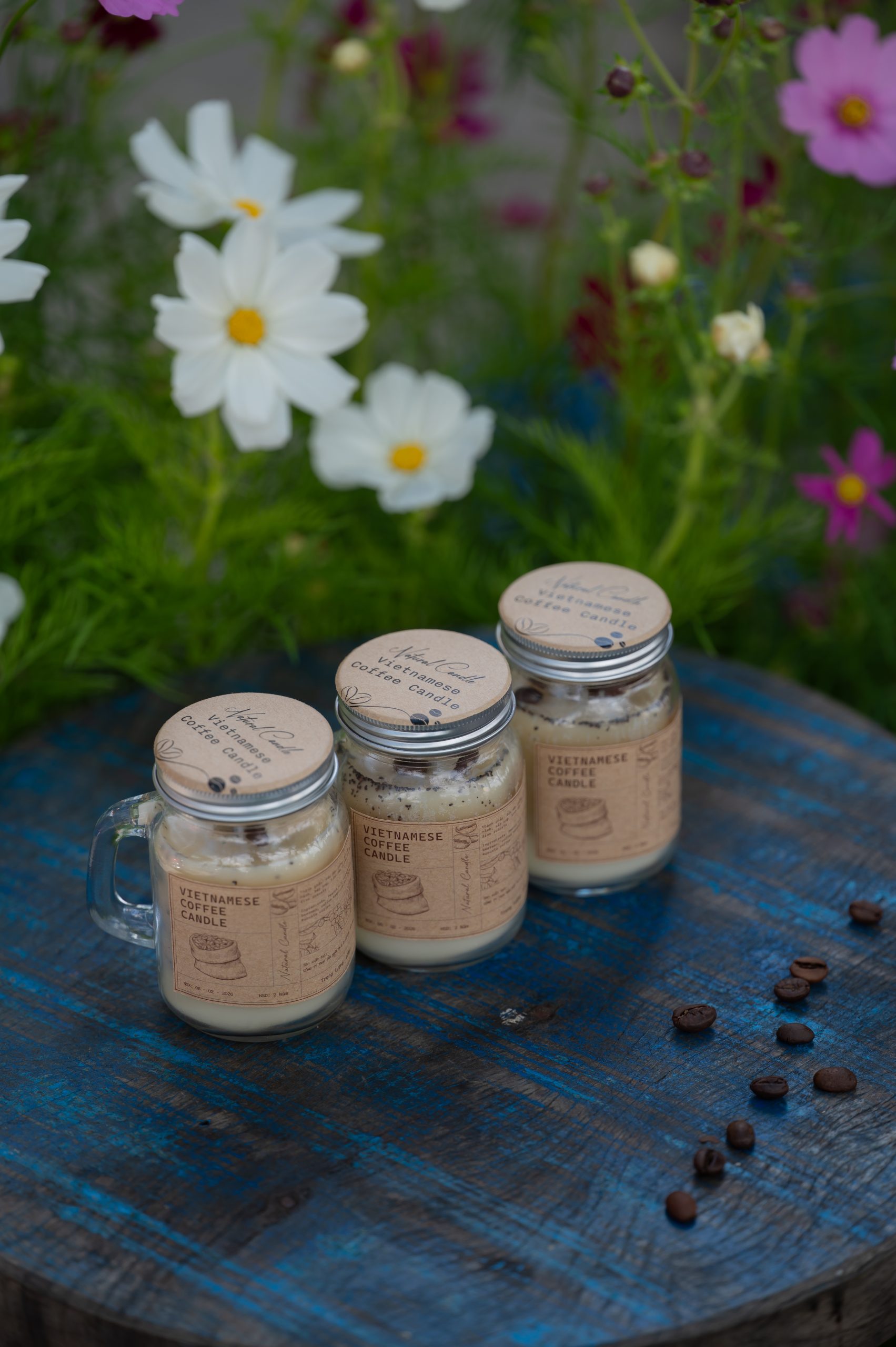 Nến cà phê – Coffee Scented Candle ( 120g ) - Ảnh 4