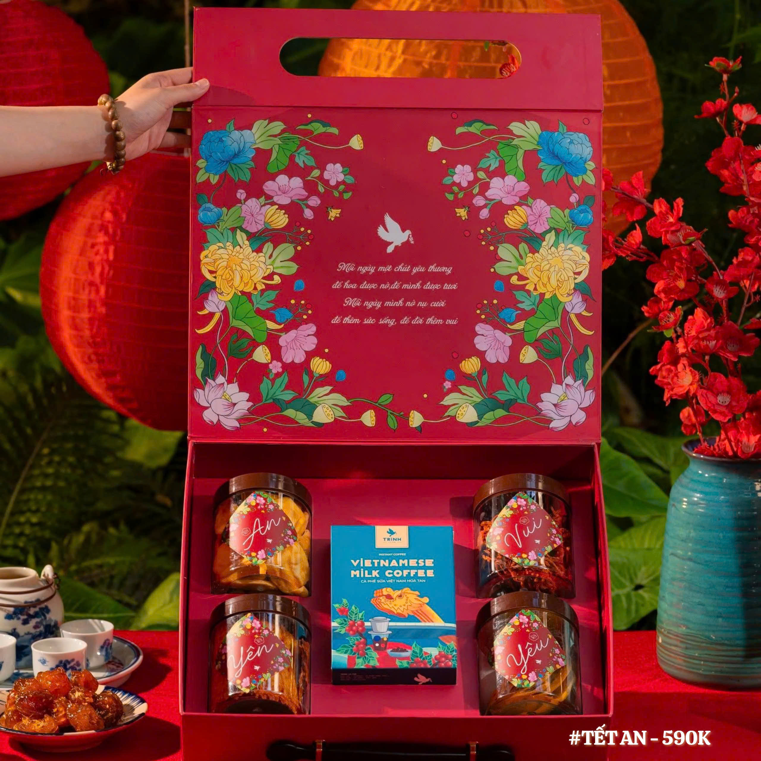 HỘP QUÀ TẾT TƯƠI / SET TẾT AN
